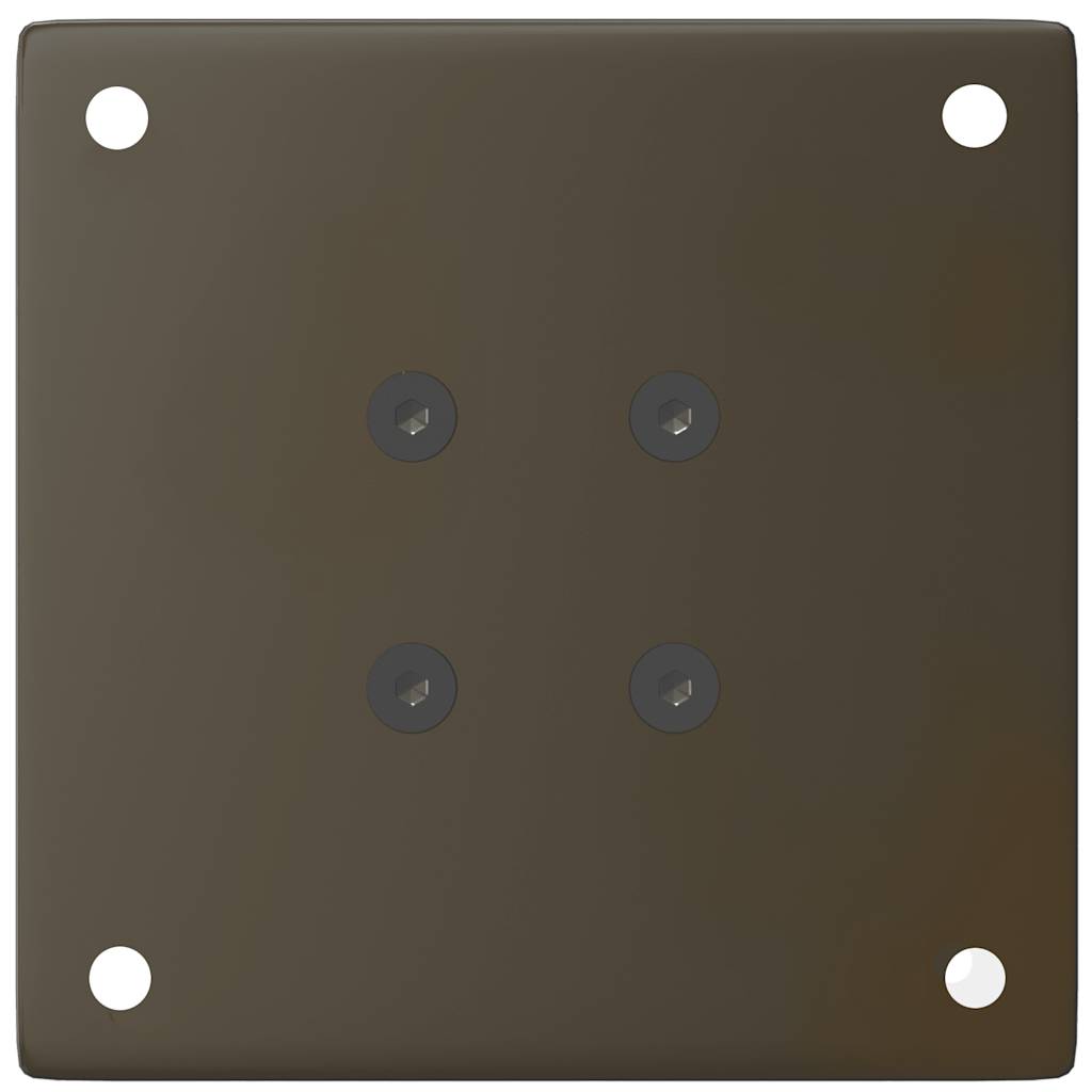 Πόδια Τραπεζιού Σαλονιού 4 τεμ. Φυσικό Ατσάλι 30-32 εκ. Ατσάλι