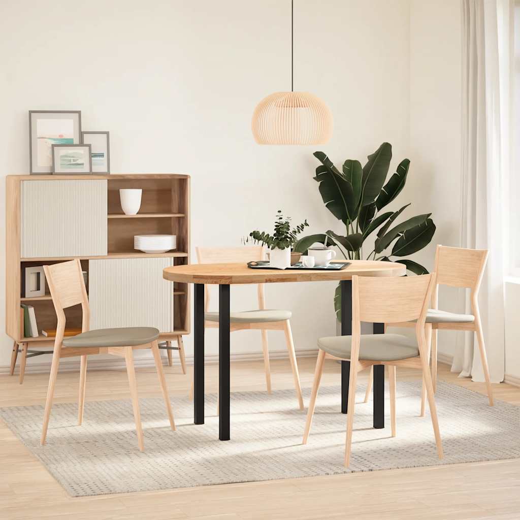 Πόδια Κονσόλας 4 τεμ. Μαύρα 72-74 εκ. Ατσάλι - Pakobazaar