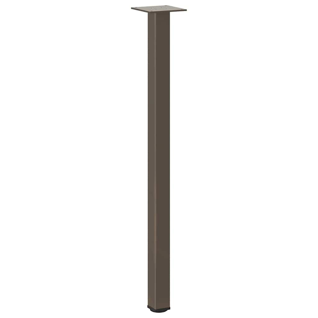 Πόδια Κονσόλας 4 τεμ. από Φυσικό Ατσάλι 72-74 εκ. Ατσάλι - Pakobazaar