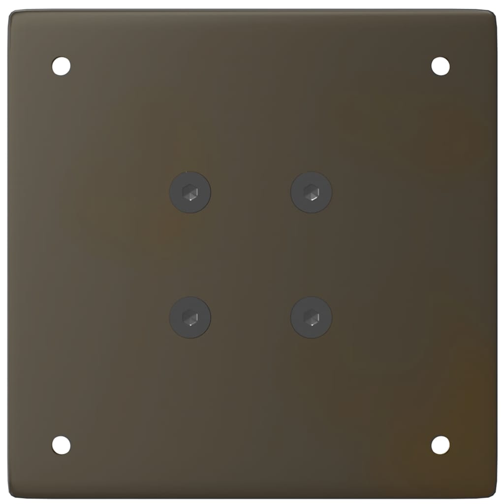 Πόδια Κονσόλας 4 τεμ. από Φυσικό Ατσάλι 72-74 εκ. Ατσάλι - Pakobazaar