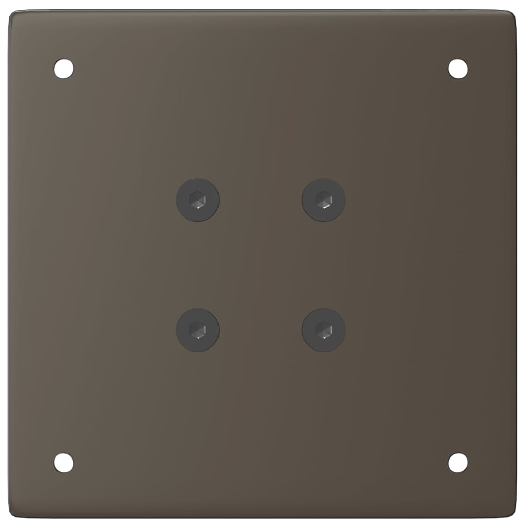 Πόδια Τραπεζιού Σαλονιού 4 τεμ. Φυσικό Ατσάλι 42-44 εκ. Ατσάλι