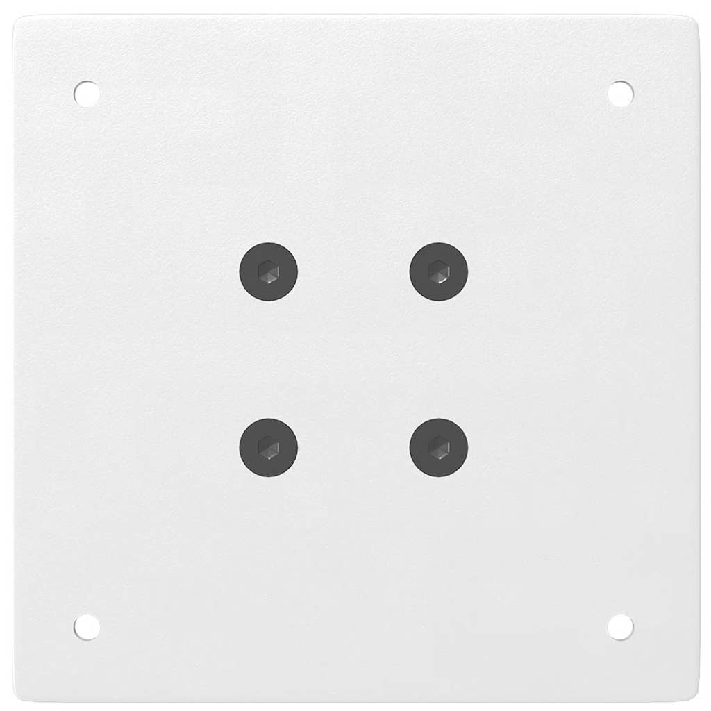 Πόδια Κονσόλας 4 τεμ. Λευκά 72-74 εκ. Ατσάλινο