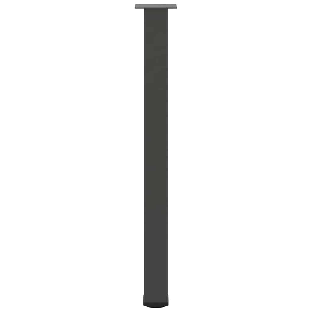 Πόδια Τραπεζιού Μπαρ 4 τεμ. Ανθρακί 90-92 εκ. Ατσάλι - Pakobazaar