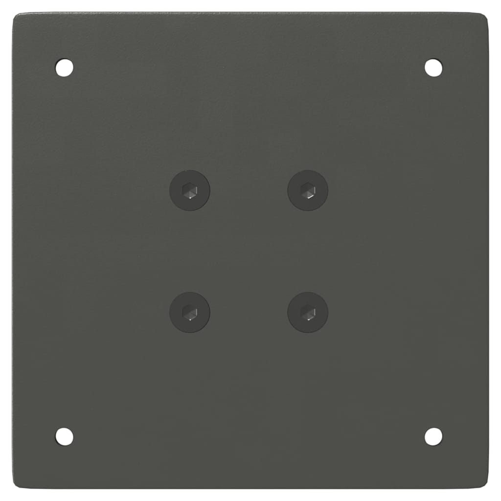 Πόδια Τραπεζιού Μπαρ 4 τεμ. Ανθρακί 100-102 εκ. Ατσάλι