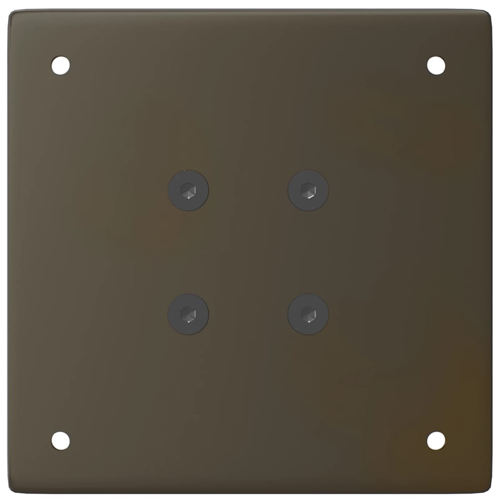 Πόδια Τραπεζιού Μπαρ 4 τεμ. Φυσικό Ατσάλι 110-112 εκ. Ατσάλι