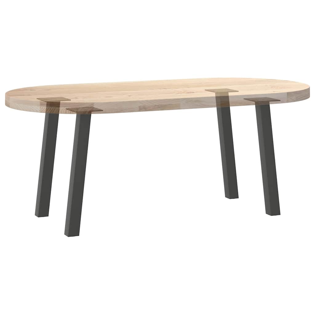 Πόδια Τραπεζιού Σαλονιού 4 τεμ. Ανθρακί 42 εκ. Ατσάλι