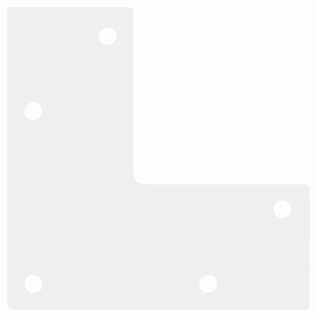 Πόδια Κονσόλας Κωνικού Σχήματος 4 τεμ. Λευκά 72-73 εκ. Ατσάλι - Pakobazaar