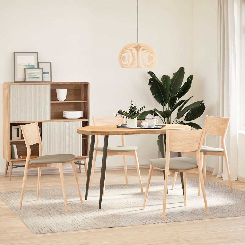 Πόδια Κονσόλας Κωνικού Σχήματος 4 τεμ. Φυσικό Ατσάλι 72-73 εκ. Ατσάλι