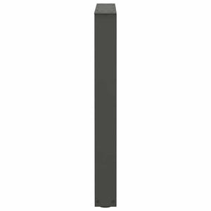 Πόδια Τραπεζαρίας Σχήματος V 2 τεμ. Ανθρακί 60x(72-73,3) εκ. Ατσάλι