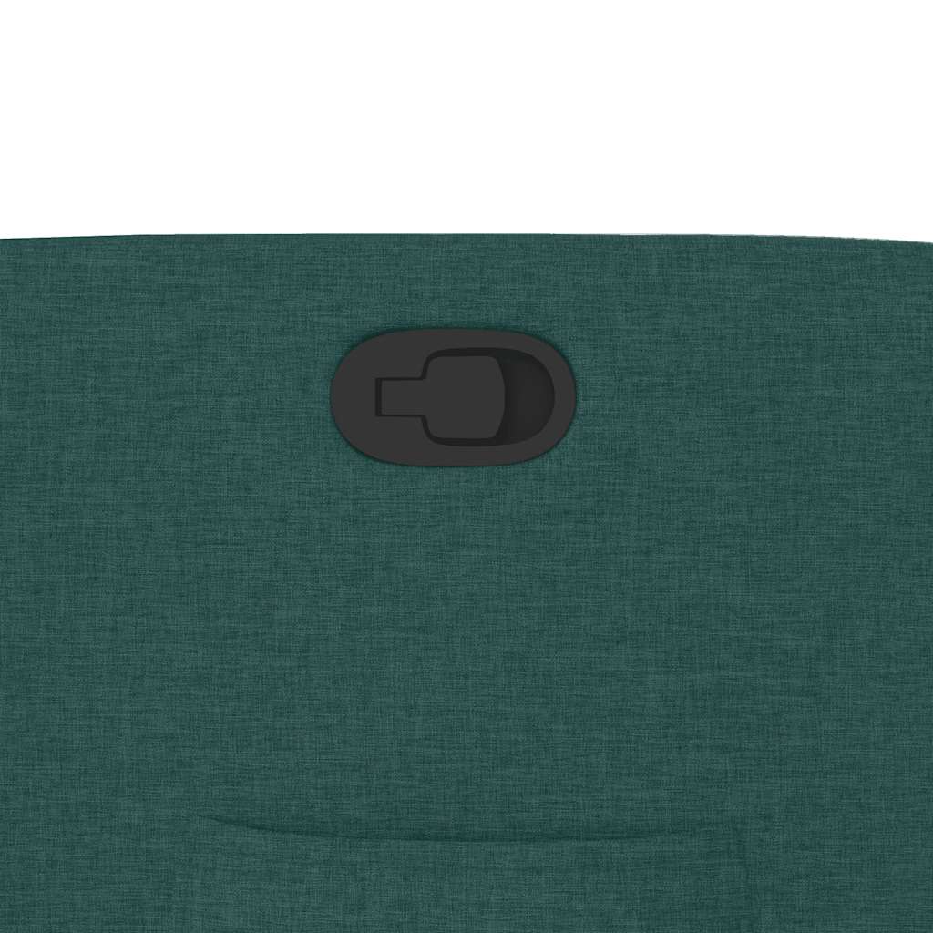 Πολυθρόνα Ανακλινόμενη με Ανύψωση Σκούρο Πράσινη Υφασμάτινη - Pakobazaar