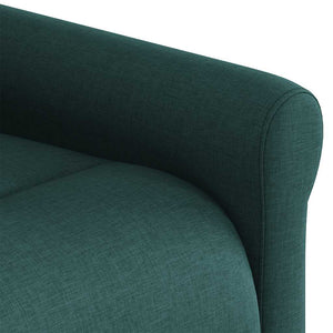 Πολυθρόνα Ανακλινόμενη Ηλεκτρική Πράσινο Υφασμάτινη