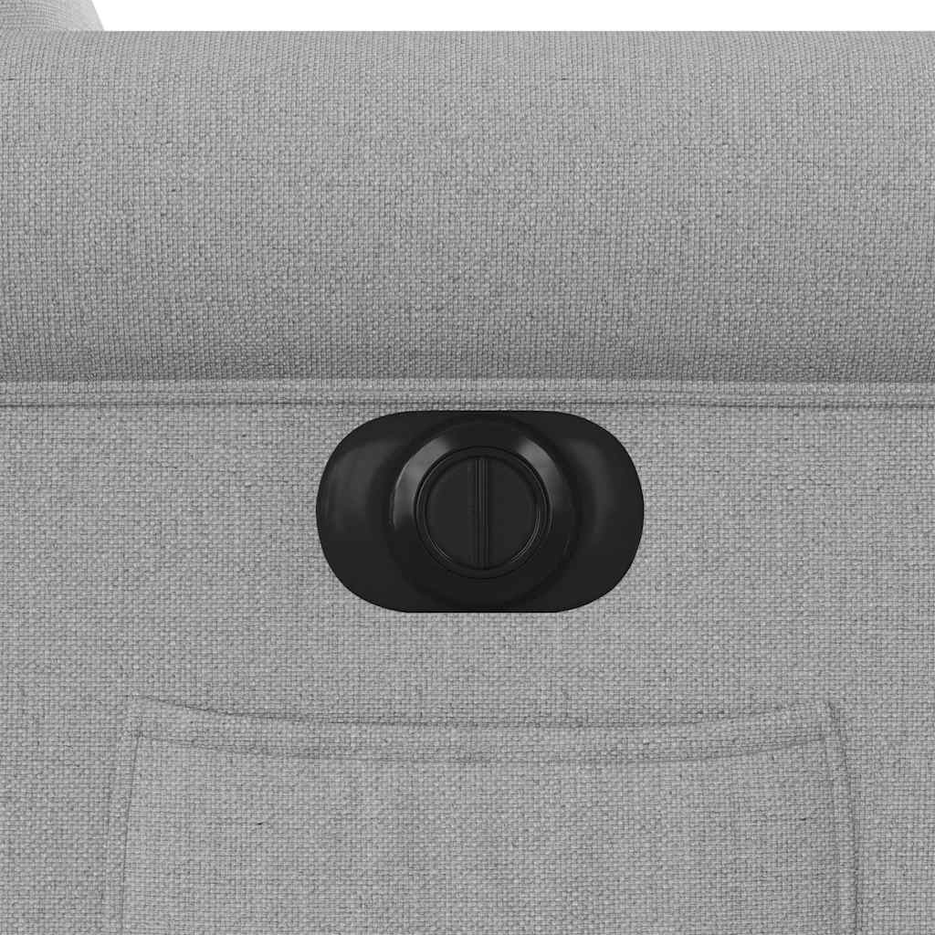 Ηλεκτρική Ανακλινόμενη Καρέκλα Σύννεφο Γκρι Ύφασμα