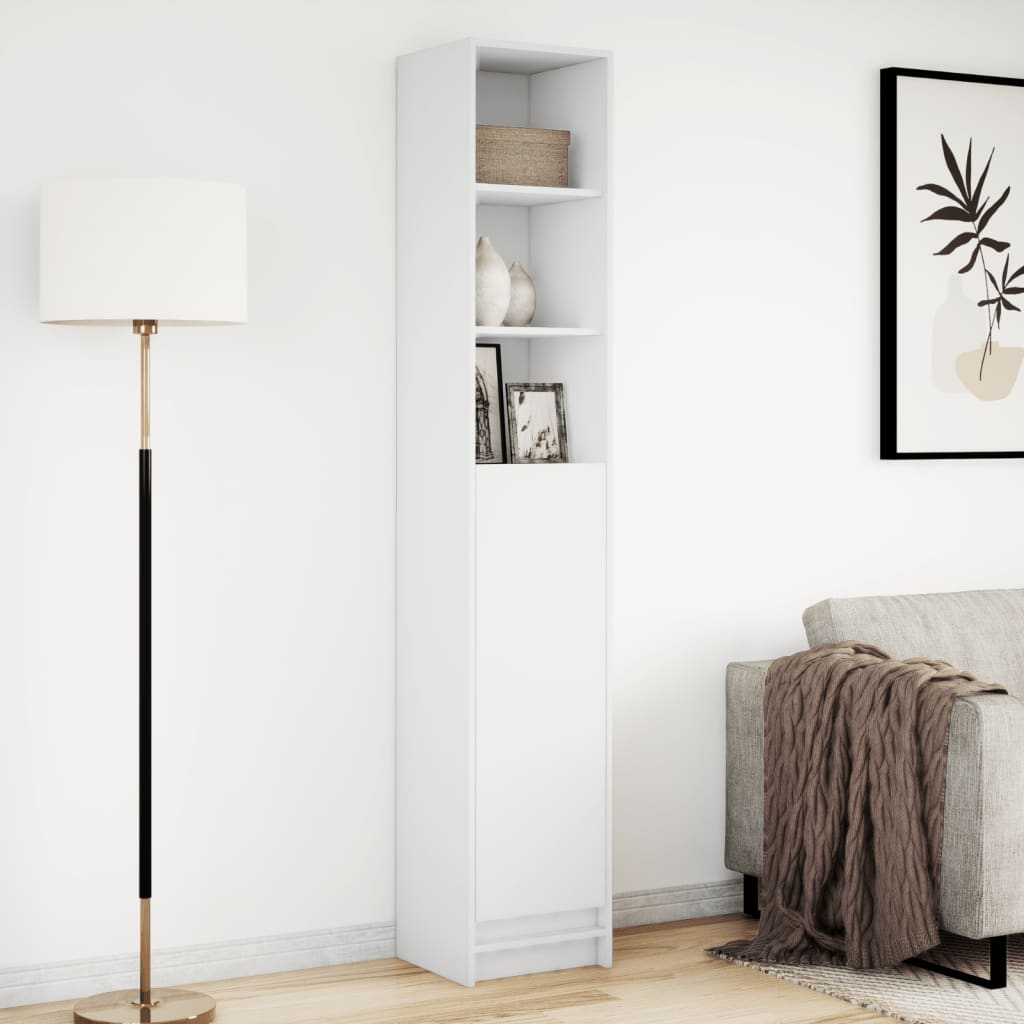 Μπουφές με Φώτα LED Λευκός 36x32,5x200 εκ. Επεξεργασμένο Ξύλο - Pakobazaar