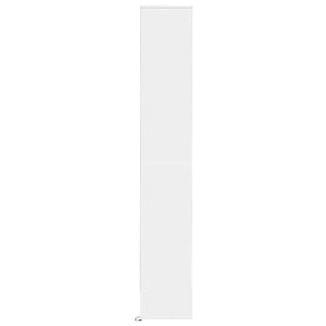 Μπουφές με Φώτα LED Λευκός 36x32,5x200 εκ. Επεξεργασμένο Ξύλο - Pakobazaar