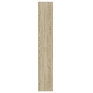 Ντουλάπι με Φώτα LED Sonoma Δρυς 36x32,5x200 εκ. Επεξ. Ξύλο
