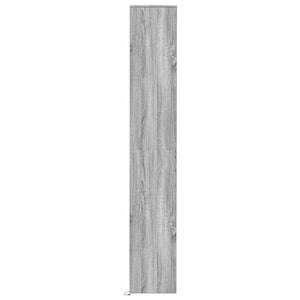 Ντουλάπι με Φώτα LED Γκρι Sonoma 36x32,5x200 εκ. Επεξ. Ξύλο