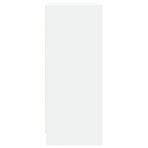 Μπουφές με Φώτα LED Λευκός 42,5x34x85εκ. από Επεξεργασμένο Ξύλο - Pakobazaar