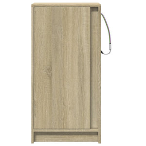 Ντουλάπι με Φώτα LED Sonoma Δρυς 42,5x34x85 εκ. Επεξ. Ξύλο - Pakobazaar