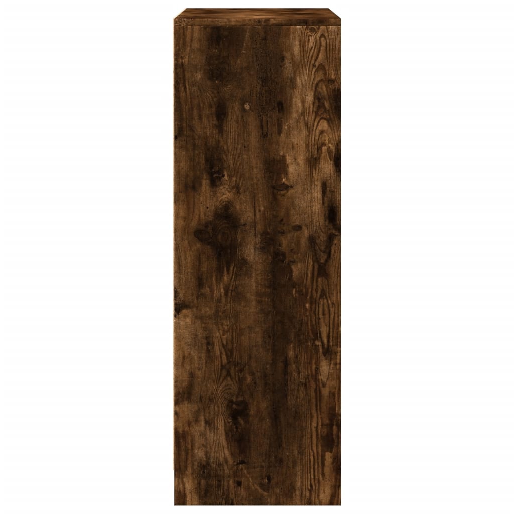 Ντουλάπι με Φώτα LED Δρυς 77x34x100 εκ. Επεξεργασμένο Ξύλο - Pakobazaar