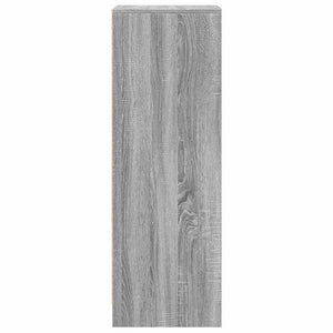Ντουλάπι με Φώτα LED Γκρι Sonoma 42,5x34x100 εκ Επεξ. Ξύλο - Pakobazaar