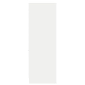 Μπουφές με Φώτα LED Λευκός 38x34x100 εκ. από Επεξεργασμένο Ξύλο - Pakobazaar