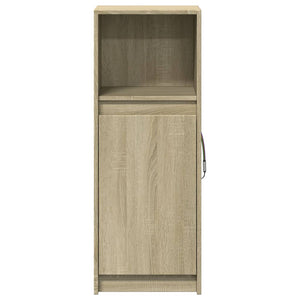 Ντουλάπι με Φώτα LED Sonoma Δρυς 38x34x100εκ Επεξεργασμένο Ξύλο - Pakobazaar
