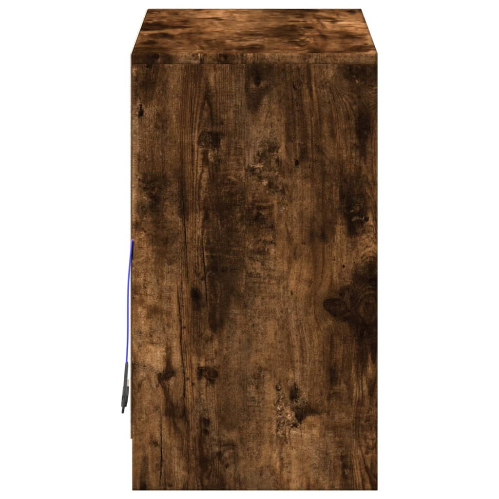 Ντουλάπι με Φώτα LED Δρυς 72x34x61 εκ. Επεξεργασμένο Ξύλο - Pakobazaar