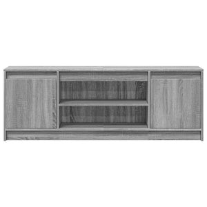 Έπιπλο Τηλεόρασης με LED Γκρι Sonoma 139,5x34x50 εκ. Επεξ. Ξύλο - Pakobazaar