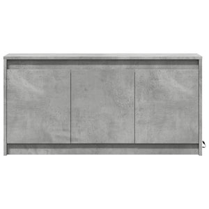 Έπιπλο Τηλεόρασης με LED Γκρι Σκυρ. 100x34x50 εκ. Επεξ. Ξύλο - Pakobazaar