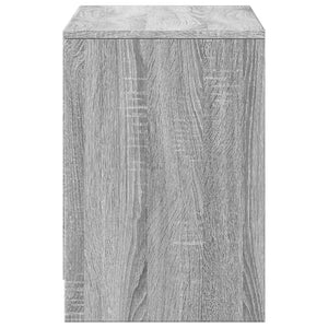 Έπιπλο Τηλεόρασης με LED Γκρι Sonoma 100x34x50 εκ. Επεξ. Ξύλο - Pakobazaar