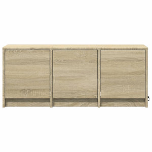 Έπιπλο Τηλεόρασης με LED Sonoma Δρυς 97x34x40 εκ. Επεξ. Ξύλο - Pakobazaar