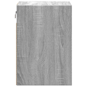 Έπιπλο Τοίχου Τηλεόρασης με LED Γκρι Sonoma 41x31x45 εκ. - Pakobazaar