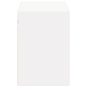 Έπιπλο Τοίχου Τηλεόρασης με LED Λευκό 100x31x45 εκ. - Pakobazaar