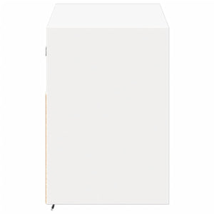Έπιπλο Τοίχου Τηλεόρασης με LED Λευκό 100x31x45 εκ. - Pakobazaar