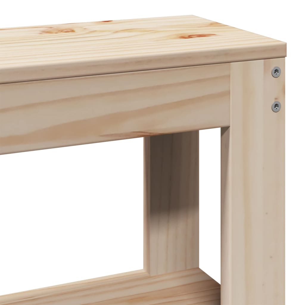 Σκελετός Κρεβατιού Χωρίς Στρώμα 75x190 εκ Μασίφ Ξύλο Πεύκου