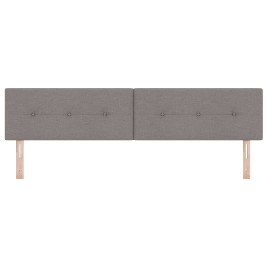 LED κεφαλάρι με φώτα λωρίδας LED Taupe 200 cm Πολυεστέρας - Pakobazaar