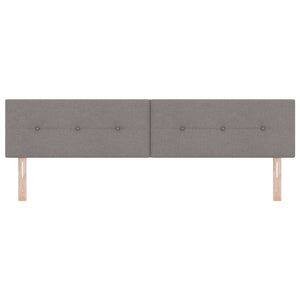 LED κεφαλάρι με φώτα λωρίδας LED Taupe 200 cm Πολυεστέρας - Pakobazaar