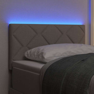 LED κεφαλάρι Taupe ύφασμα