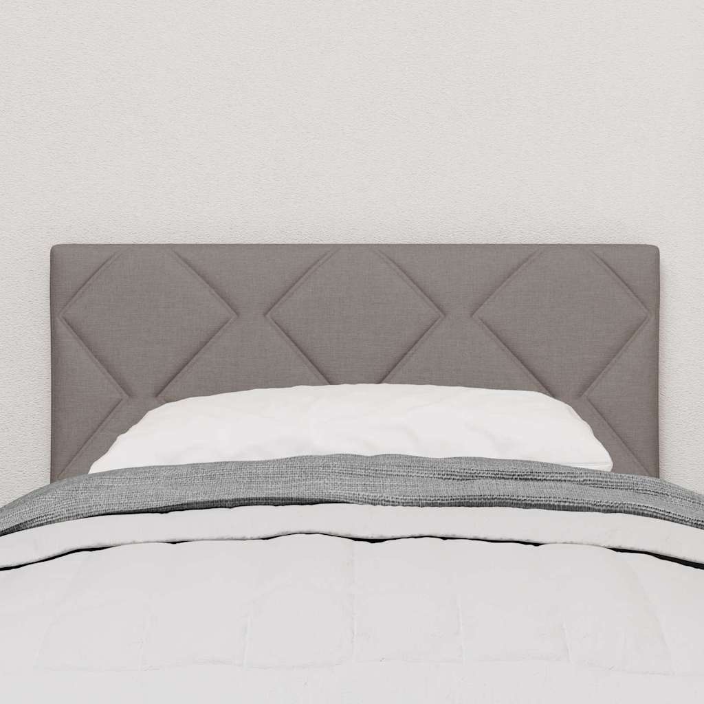 LED κεφαλάρι Taupe 80 cm ύφασμα