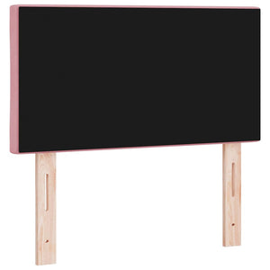 LED κεφαλάρι Ροζ 80 cm Βελούδο - Pakobazaar