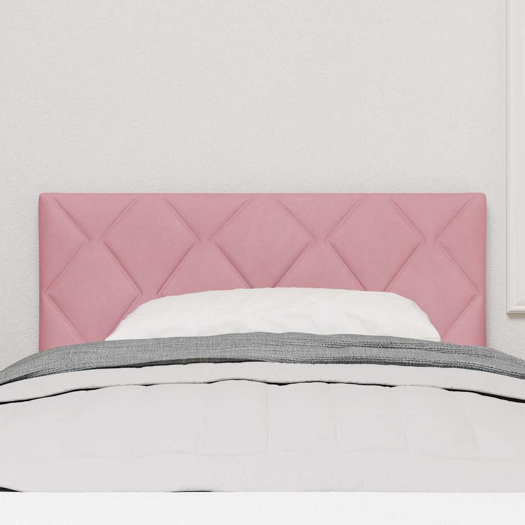 LED κεφαλάρι Ροζ 90 cm Βελούδο - Pakobazaar