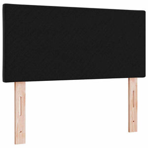 LED κεφαλάρι Μαύρο 100 cm Βελούδο