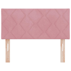 LED κεφαλάρι Ροζ 100 cm Τεχνητό Δέρμα - Pakobazaar