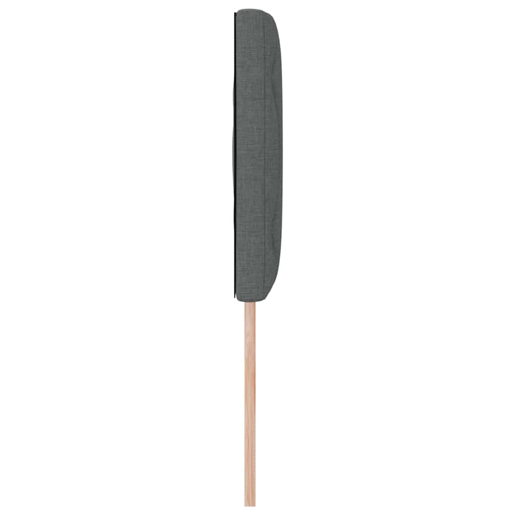 Κεφαλάρι Γκρι 160 cm ύφασμα