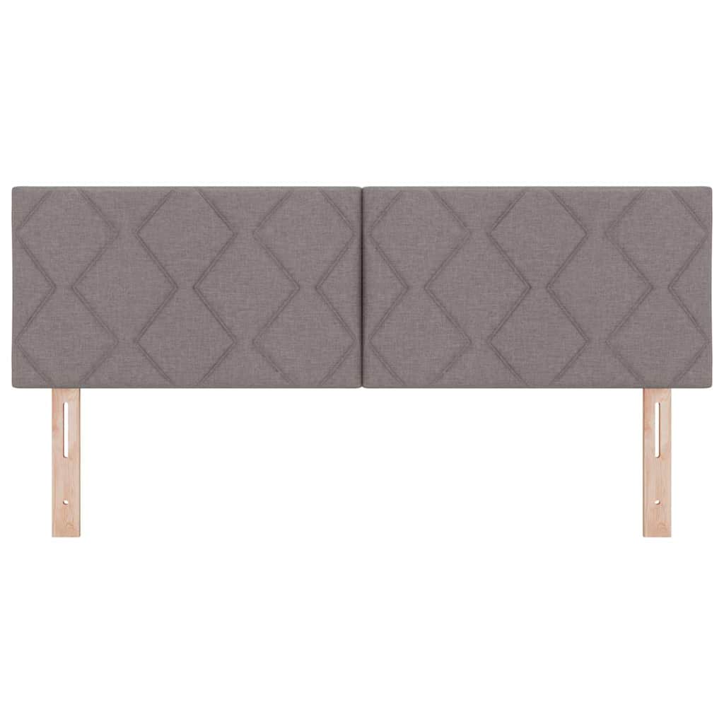 LED κεφαλάρι Taupe ύφασμα - Pakobazaar