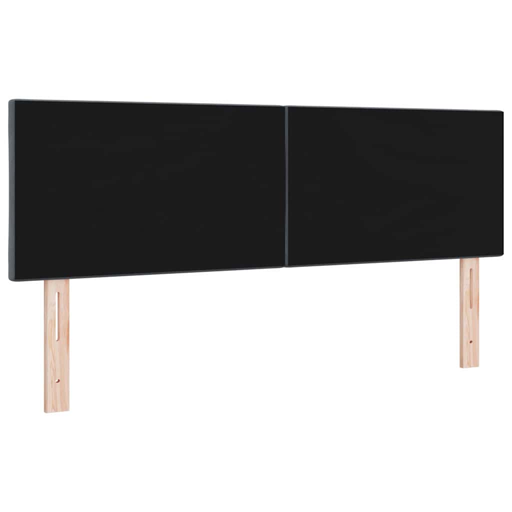 LED κεφαλάρι Σκούρο Γκρι 160 cm Βελούδο - Pakobazaar