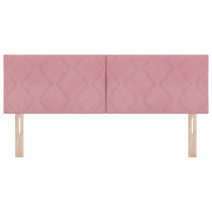 LED κεφαλάρι Ροζ 160 cm Βελούδο