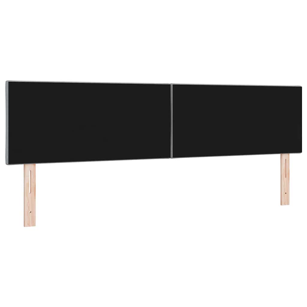 LED κεφαλάρι Ανοιχτό γκρι 180 cm ύφασμα - Pakobazaar