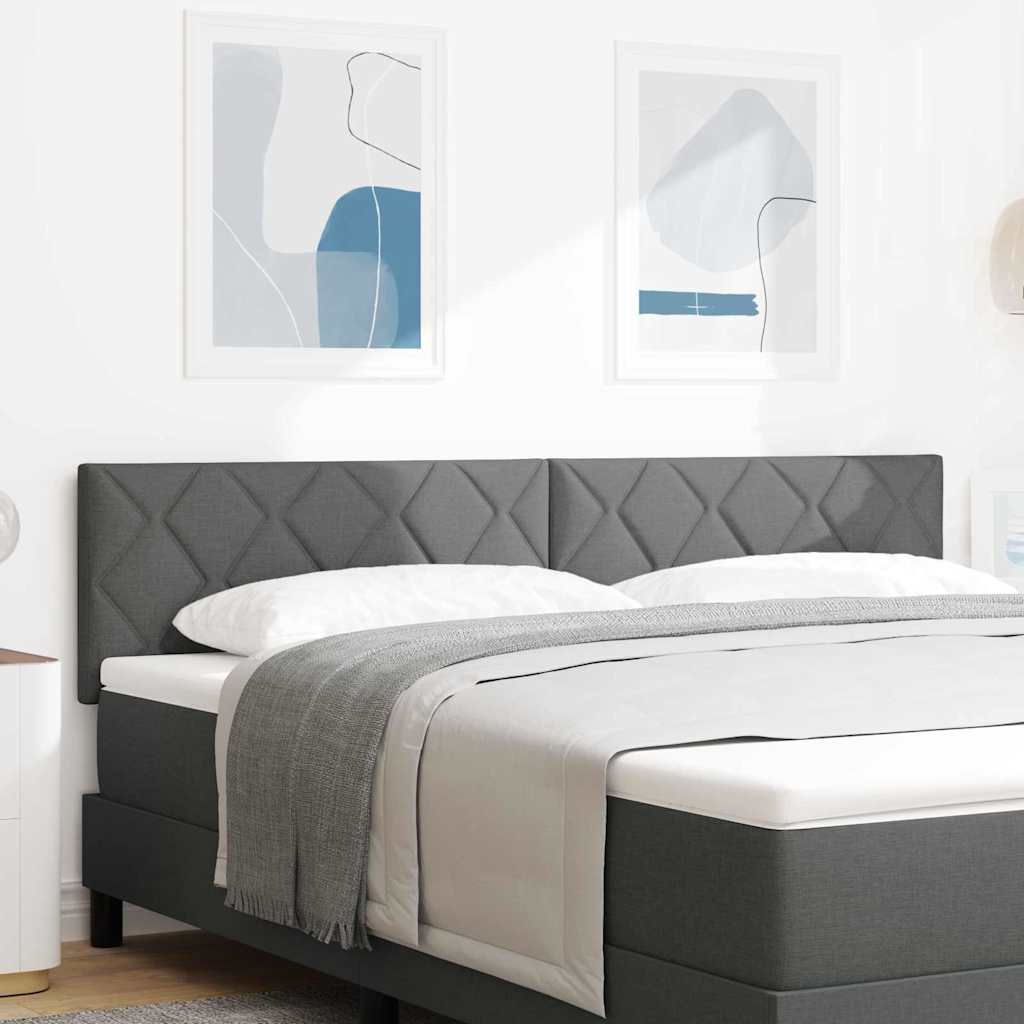 LED κεφαλάρι Γκρι 180 cm ύφασμα - Pakobazaar