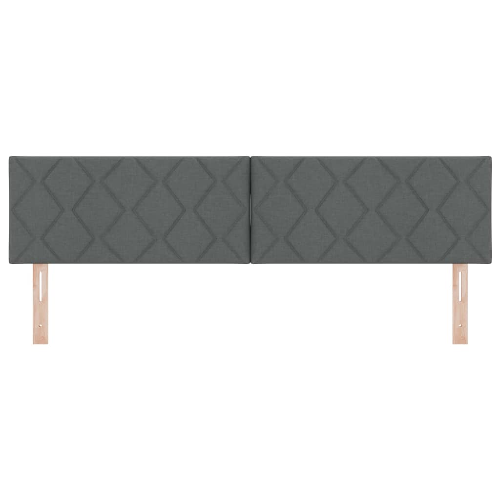 LED κεφαλάρι Γκρι 180 cm ύφασμα - Pakobazaar